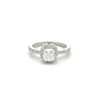 Classic Diamond Eternity Band in White Gold