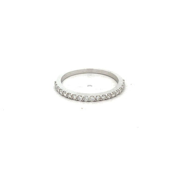 Classic Diamond Eternity Band in White Gold