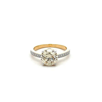 Round  Diamond Engagement Ring