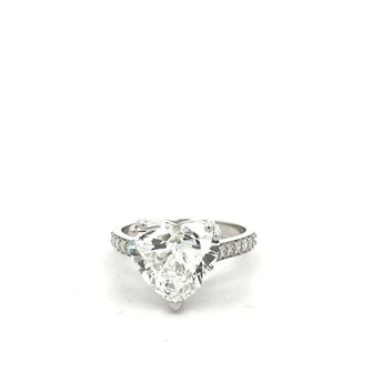 5.3 Carat Lab-Grown Diamond Solitaire Platinum Ring