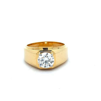 2 Carat Diamond Solitaire Ring for Men