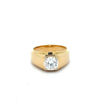 2 Carat Diamond Solitaire Ring for Men