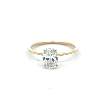 Pear Diamond Toi et Moi Open Band Ring