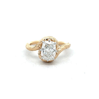2 Carat Cushion Cushion Diamond Engagement Ring