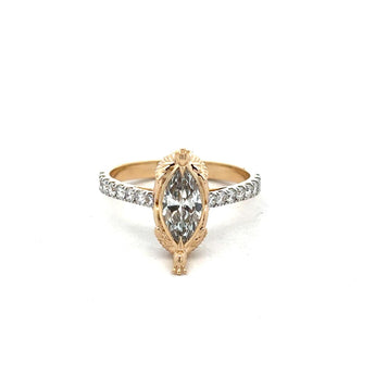 Statement Marquise Cut Solitaire Ring