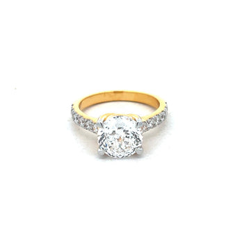 2.5 Carat Classic Round Solitaire Diamond Ring