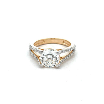 2.6 Carat Round Diamond Solitaire Ring