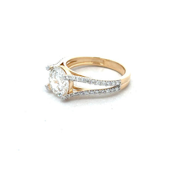 2.6 Carat Round Diamond Solitaire Ring