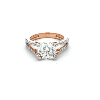 2.6 Carat Round Diamond Solitaire Ring