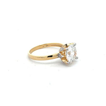 2.3 Carat Round Portuguese Diamond Ring