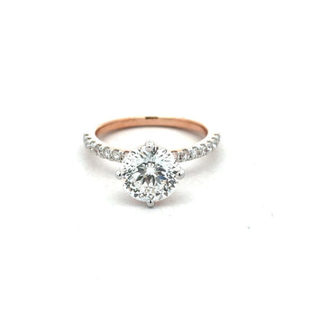 2.5 Carat Classic Round Diamond Solitaire Ring