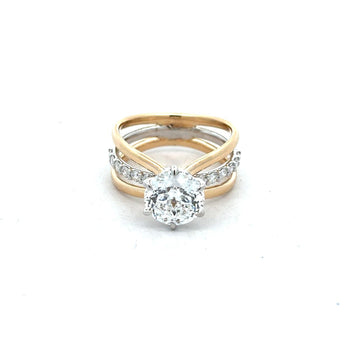 2.6 Carat Round Diamond Solitaire Ring