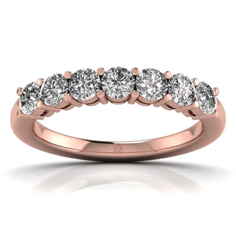 Buy Seven Sparkle Diamond Engagement Ring from Ivana Jewels Best lab grown diamond jewellery brand