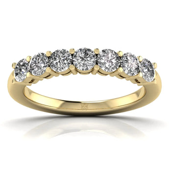 Buy Seven Sparkle Diamond Engagement Ring from Ivana Jewels Best lab grown diamond jewellery brand