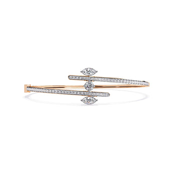 Buy Crystal Diamond Bracelet from Ivana Jewels Best lab grown diamond jewellery brand