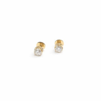 Ivana Jewel Essential Round Diamond Studs