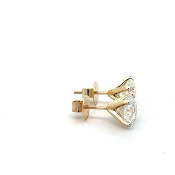 2.5 Each Carat Solitaire Studs for Women