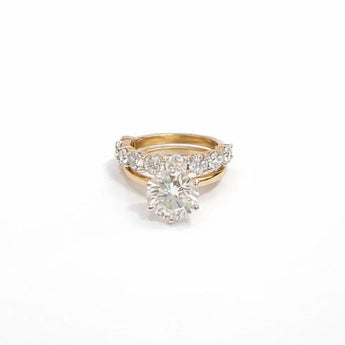 2.5 Round Diamond Solitaire Engagement Ring