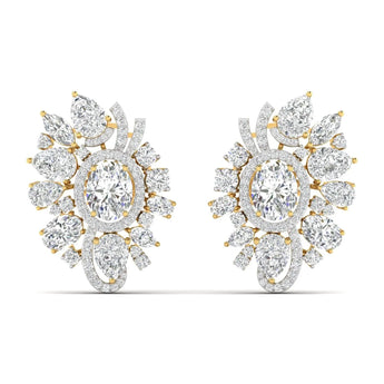 Oval & Marquise Diamond Earrings Sets. Best lab grown diamond jewellery brand