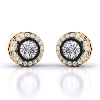 Buy Starry Night Diamond Stud Earring from Ivana Jewels Best lab grown diamond jewellery brand