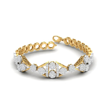 2.5 Carat Diamond Gold Tennis Bracelet - Best Lab Grown Diamond.