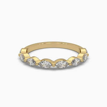 Buy Marquise Mini Diamond Eternity Ring from Ivana Jewels Best lab grown diamond jewellery brand