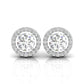 3 Carat Solitaire Classy Spiral Diamond Studs