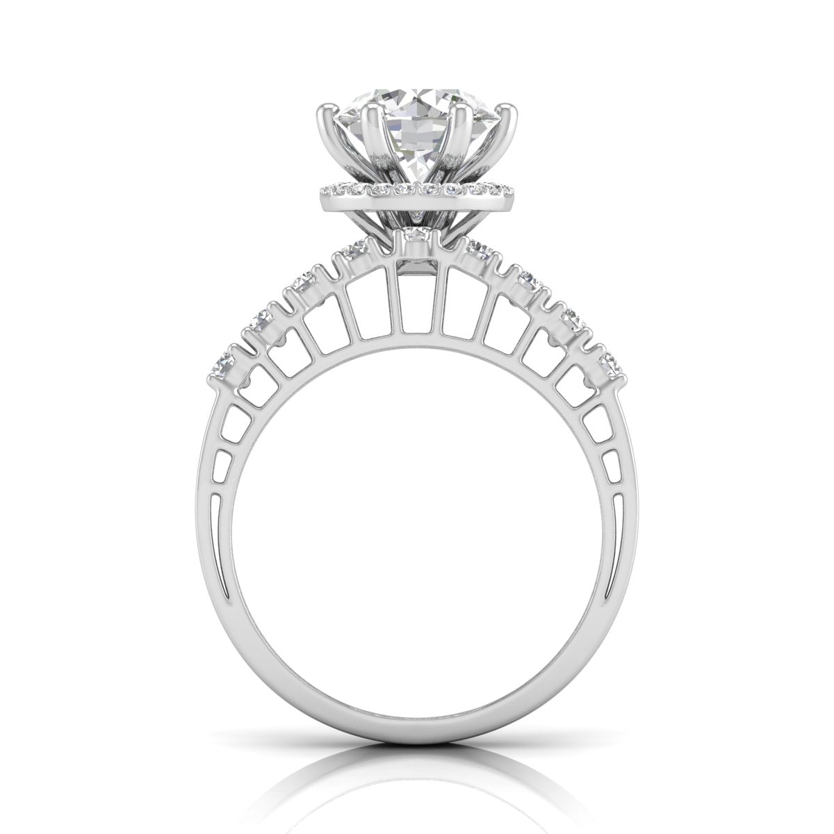 2.16 Carat Solitaire Enchanting Ring