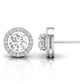 3 Carat Solitaire Classy Spiral Diamond Studs