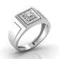 1 Carat Solitaire Everyday Charm Men's Ring