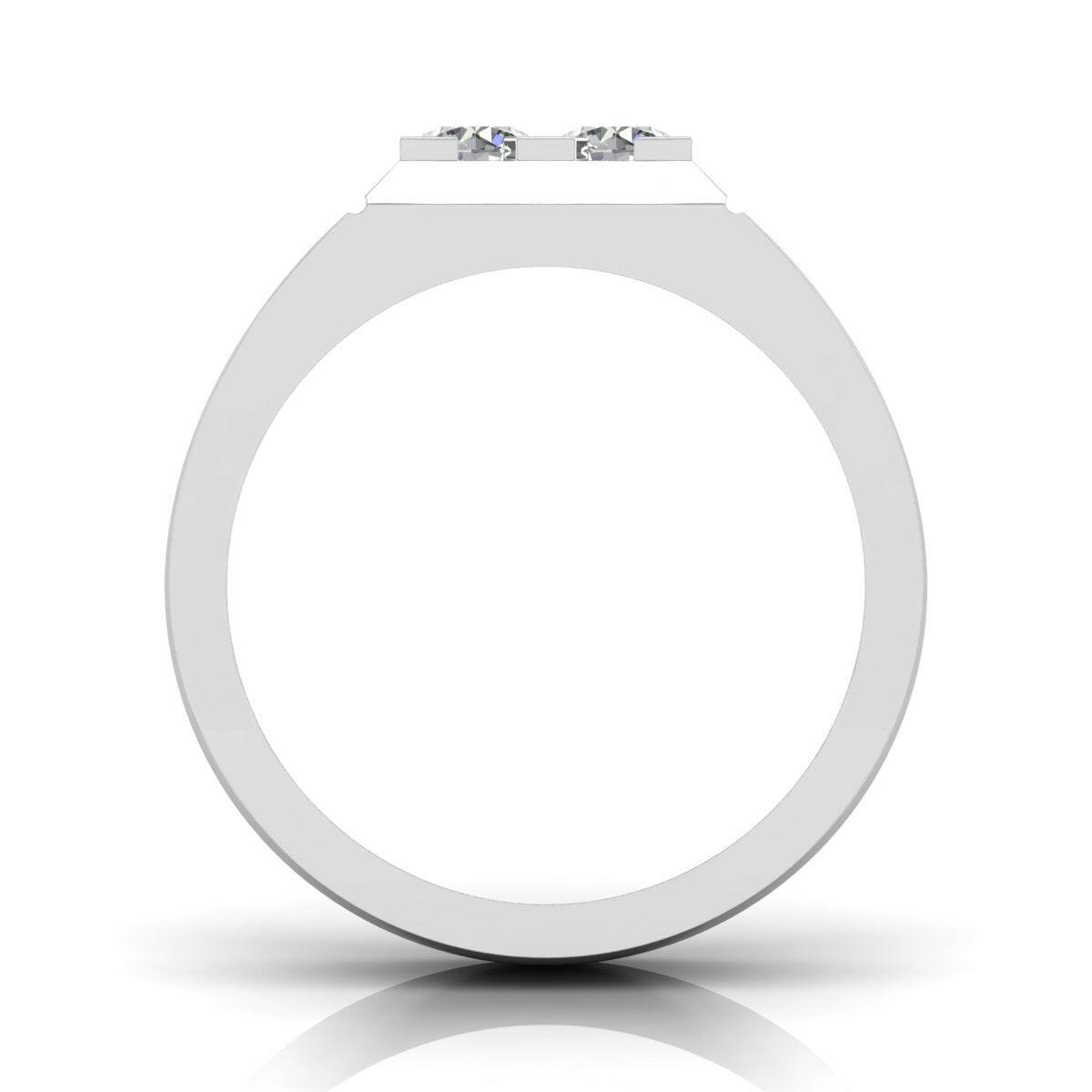 Classic Men's Diamond Ring