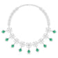 Fancy Shape Diamonds & Round Shape Diamonds Necklace