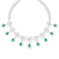 Fancy Shape Diamonds & Round Shape Diamonds Necklace