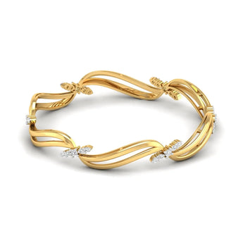 Designer Diamond Bangle Best lab grown diamond jewellery brand
