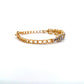 Baguette & Round Diamond Chain Bracelet