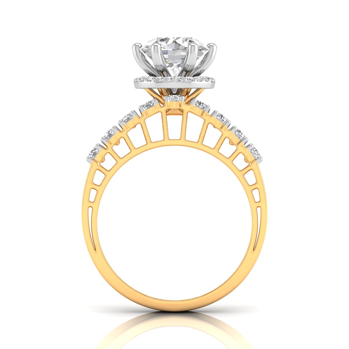 2.16 Carat Solitaire Enchanting Ring