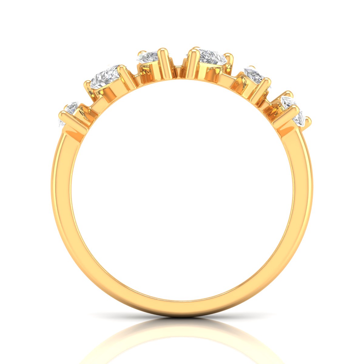 Fancy Marquise & Pear Diamonds Ring