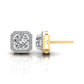 2.05 Carat Solitaire Timeless Allure Diamond-Stud-Earrings