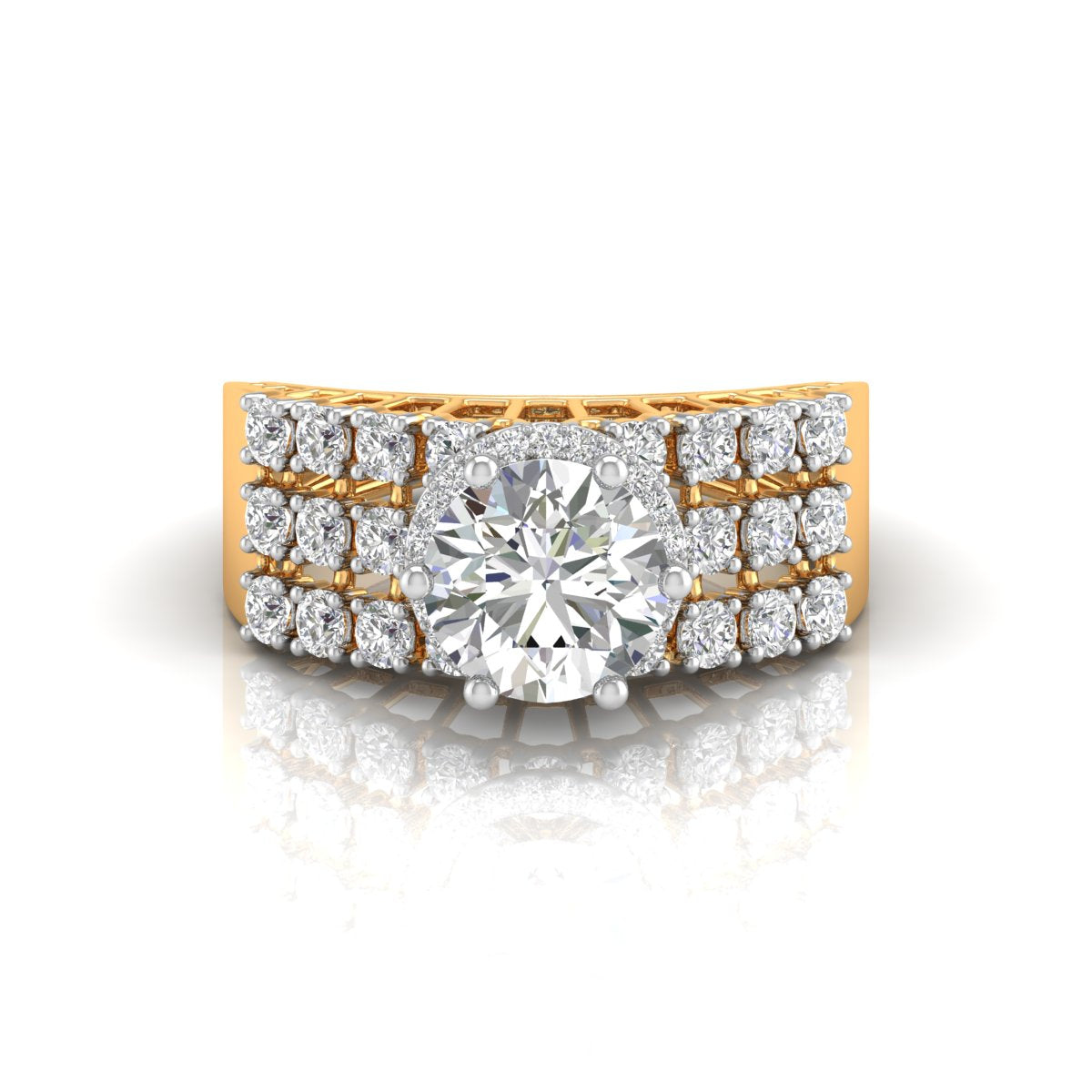 2.16 Carat Solitaire Enchanting Ring