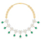 Fancy Shape Diamonds & Round Shape Diamonds Necklace