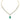 Multi Shape Halo Fashion Lab Grown Diamond Necklace