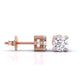 80 Pointers Round Cut Diamonds Statement Studs