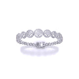 Buy 7-Stone Diamond Chain Bracelet | Ivana Jewels Best lab grown diamond jewellery brand