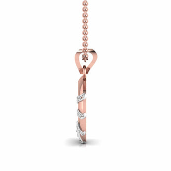 Buy Circled Out Diamond Pendant Online from Ivana Jewels Best lab grown diamond jewellery brand