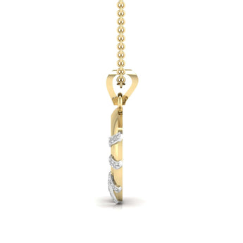 Buy Circled Out Diamond Pendant Online from Ivana Jewels Best lab grown diamond jewellery brand