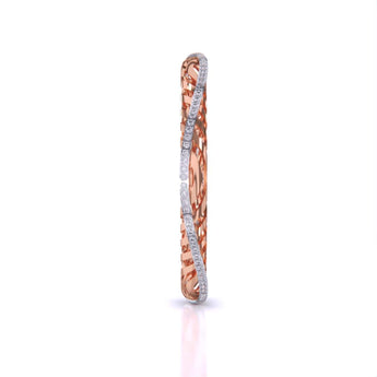Ivana Jewels Bangle Carol Trellis Small Diamonds Bangle