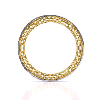 Ivana Jewels Bangle Carol Trellis Small Diamonds Bangle