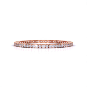 Ivana Jewels Bangle Rose Gold / 14KT Elegant Tennis Bangle
