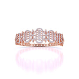 Ivana Jewels Bangle Rose Gold / 14KT Sparkling Elegance Royal Cutwork Bangle