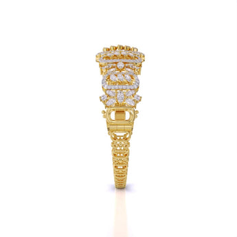 Ivana Jewels Bangle Sparkling Elegance Royal Cutwork Bangle